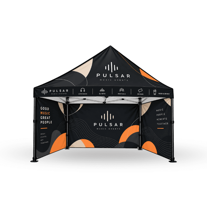 Custom Tent Including Aluminium Frame , Wheel Carry Bag With Top + 3 Full Walls