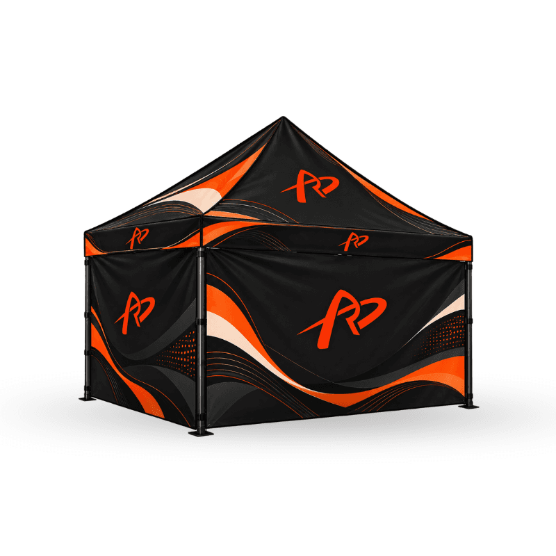Custom Tent Including Aluminium Frame , Wheel Carry Bag With Top + 3 Full Walls
