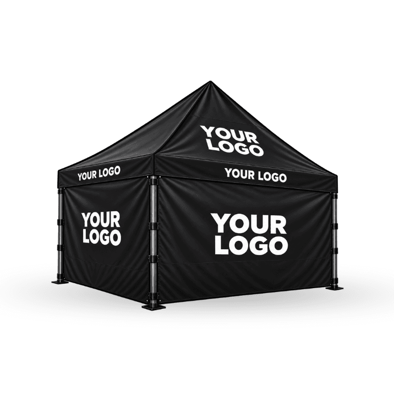 Custom Tent Including Aluminium Frame , Wheel Carry Bag With Top + 3 Full Walls