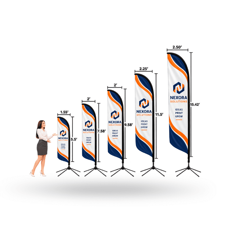Backpack Flags - Feather Flags