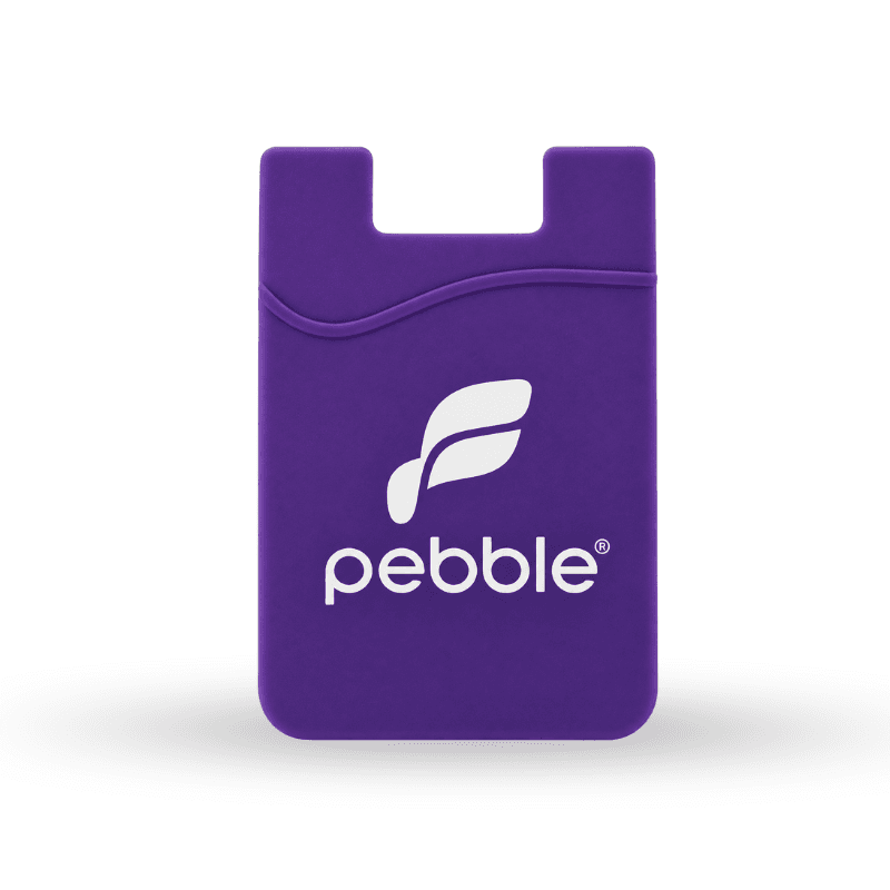 Double Pocket Silicone Phone Wallet