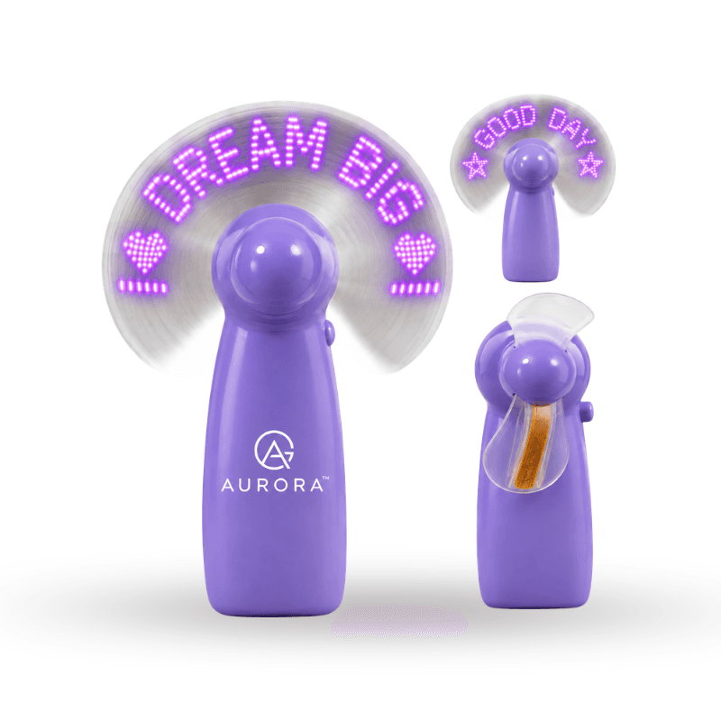 LED Flashing Message Fan