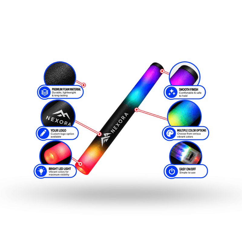 Glow LED Foam Sticks