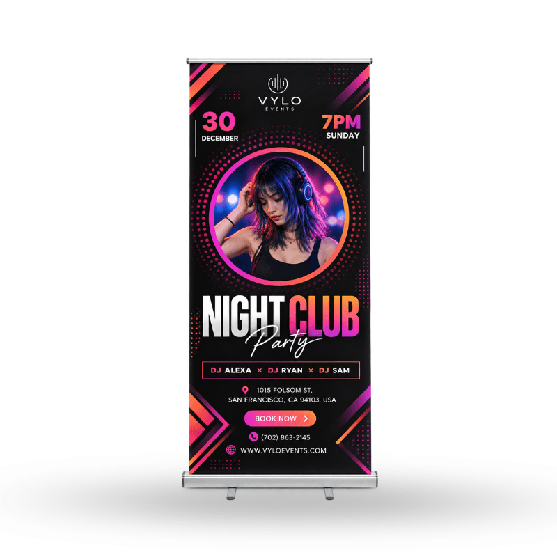 Roll Up Banner Stands