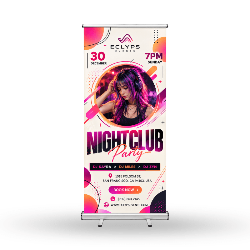Roll Up Banner Stands