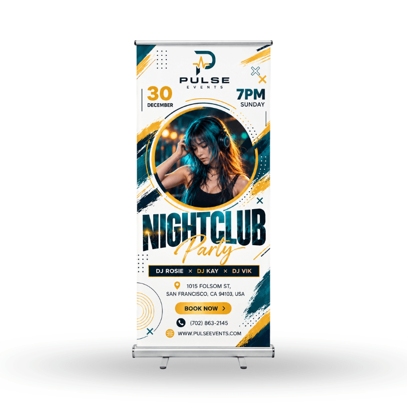 Roll Up Banner Stands