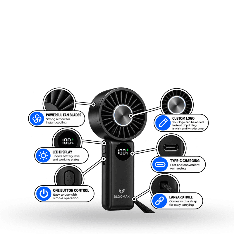 USB Hand Fan - Style 10