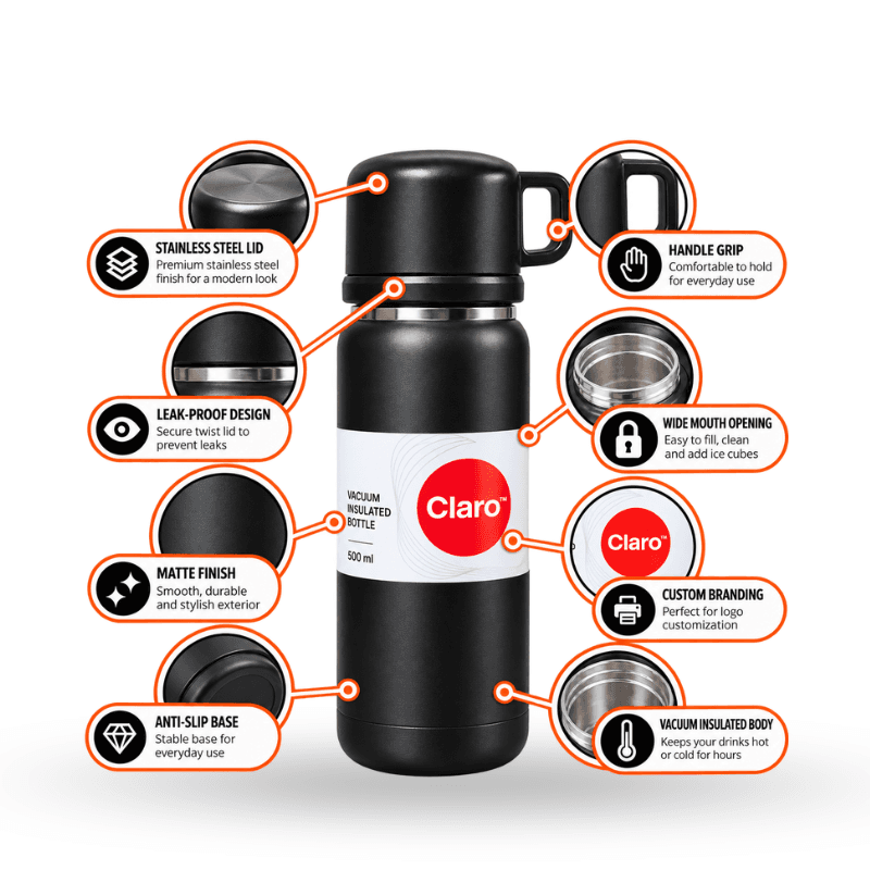 Stainless steel vacuum flask
