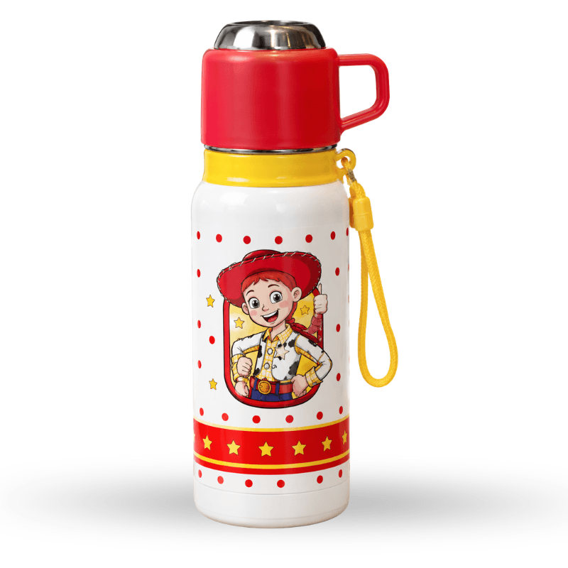 Cartoon character insulated bottle
