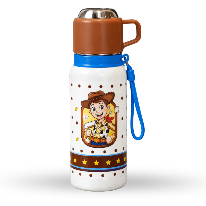 Cartoon character insulated bottle