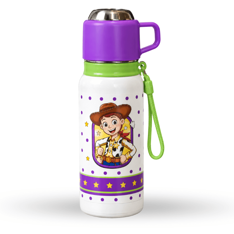 Cartoon character insulated bottle