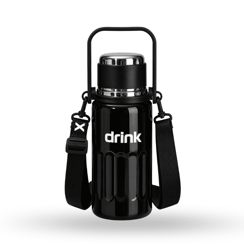 Dual-Drink Stainless Steel Insulated Jug
