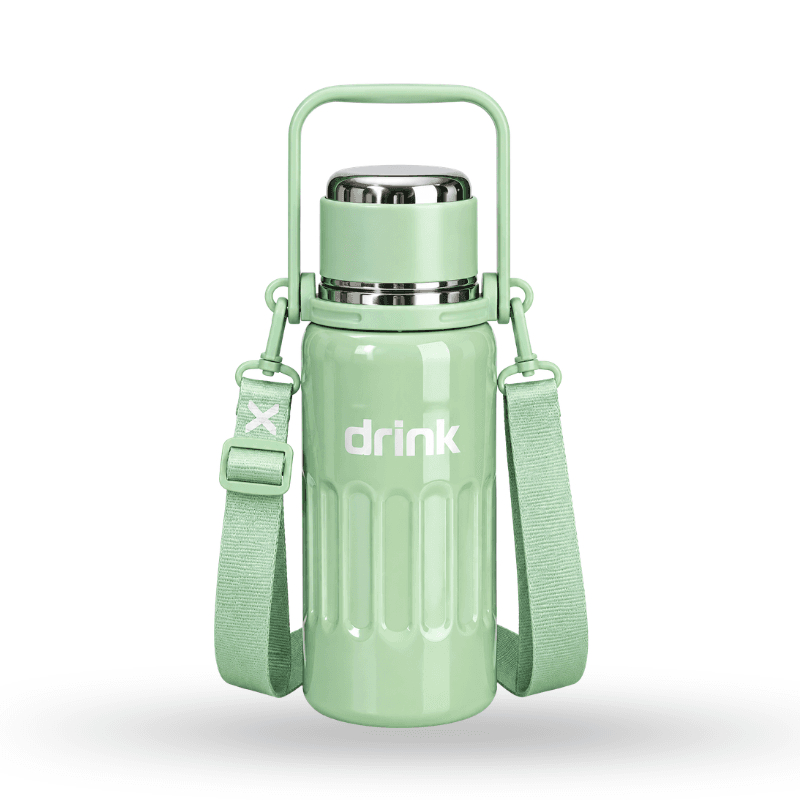 Dual-Drink Stainless Steel Insulated Jug