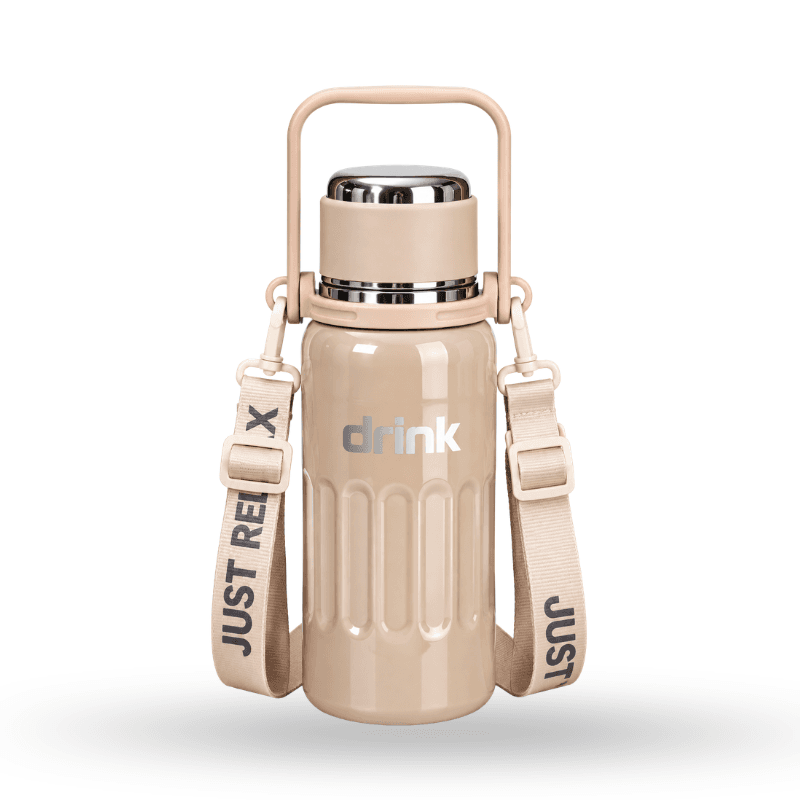 Dual-Drink Stainless Steel Insulated Jug