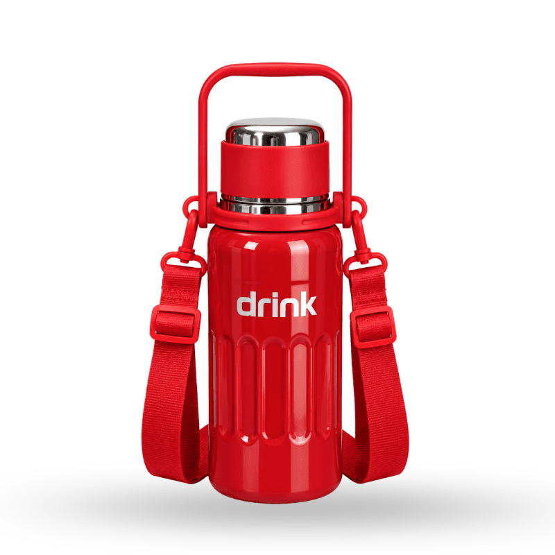 Dual-Drink Stainless Steel Insulated Jug