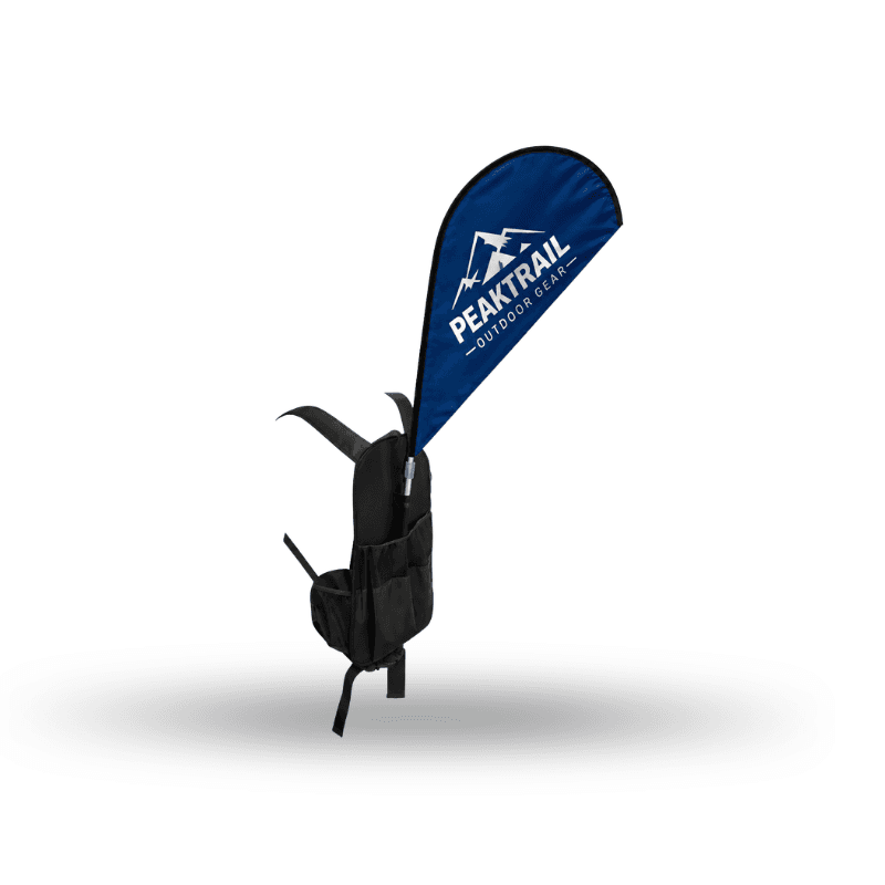 Backpack Flags - Teardrop