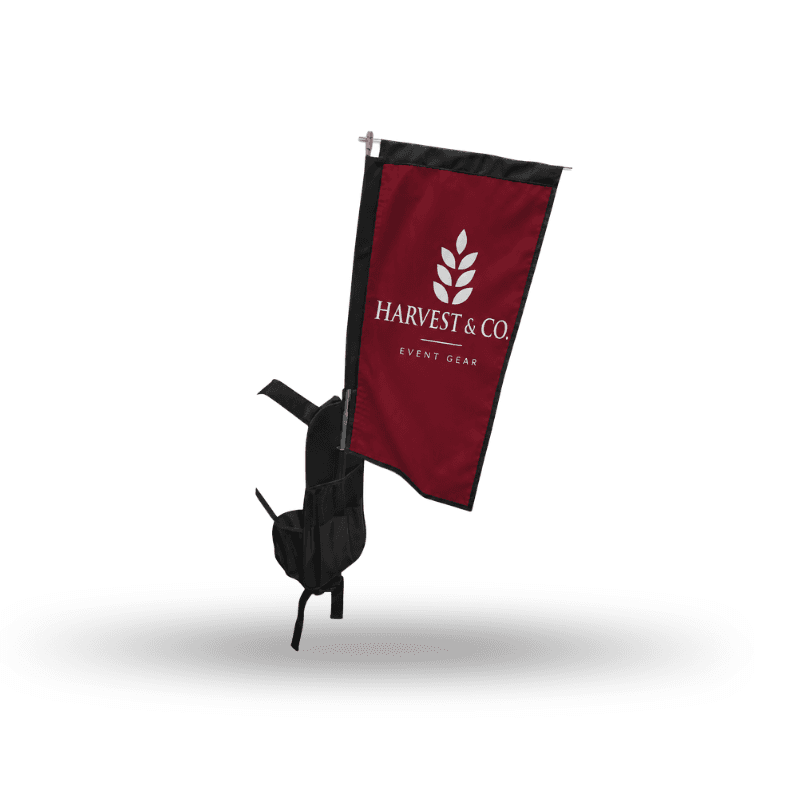 Backpack Flags - Rectangle