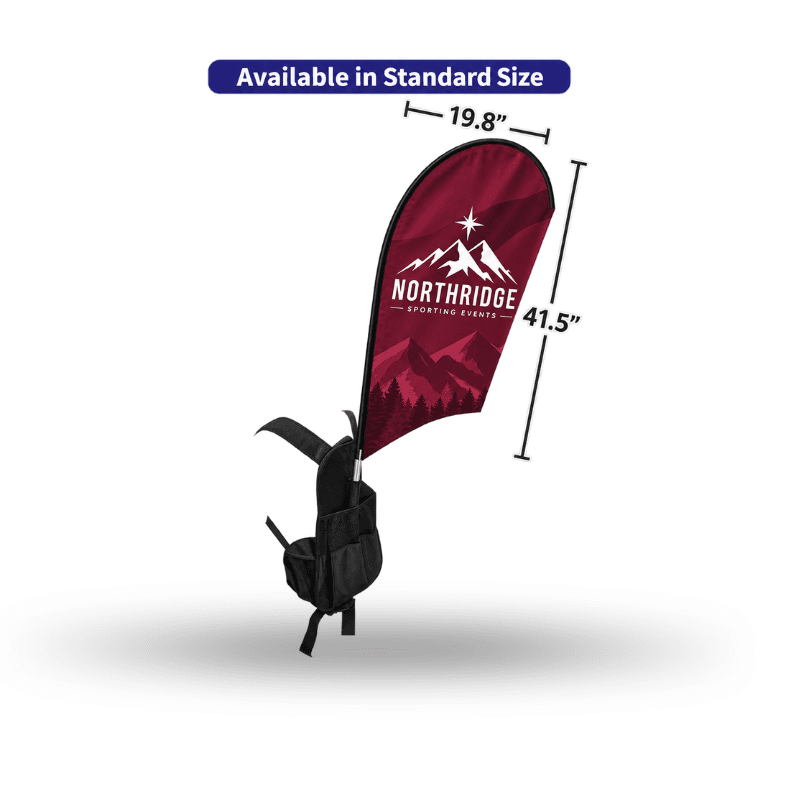 Backpack Flags - U Shape
