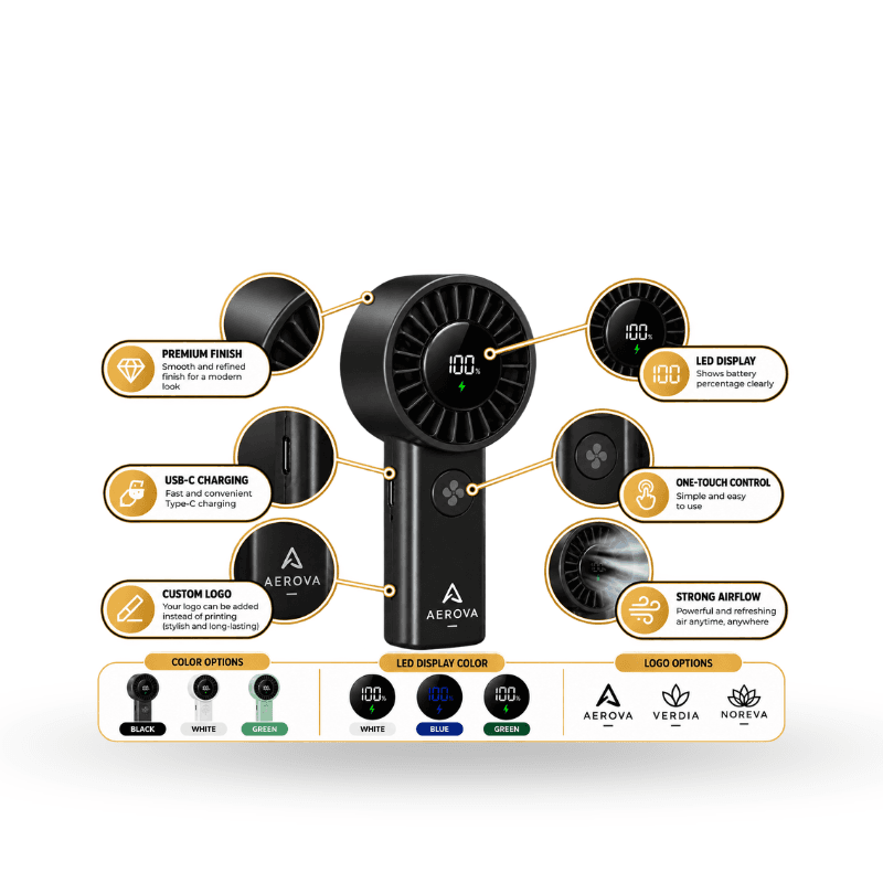 USB Hand Fan - Style 1
