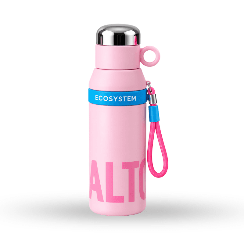 Round-lid insulated tumbler