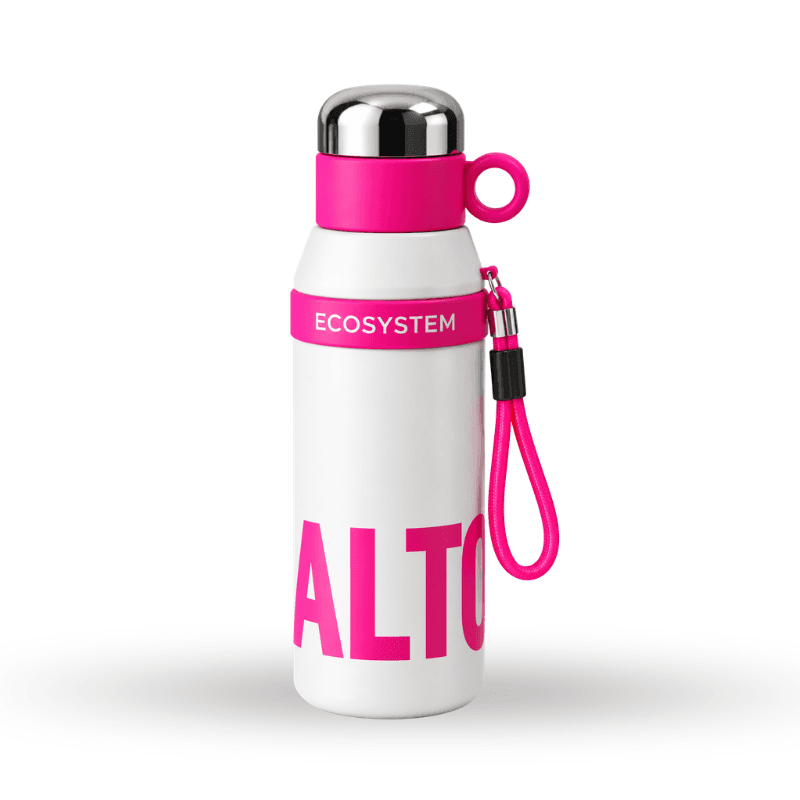 Round-lid insulated tumbler