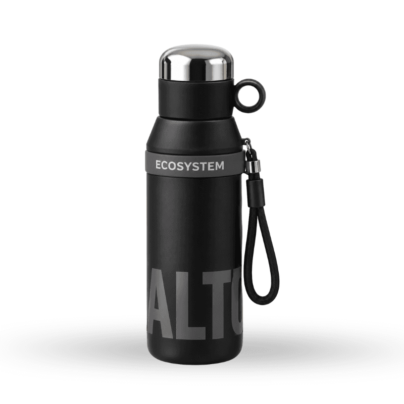Round-lid insulated tumbler