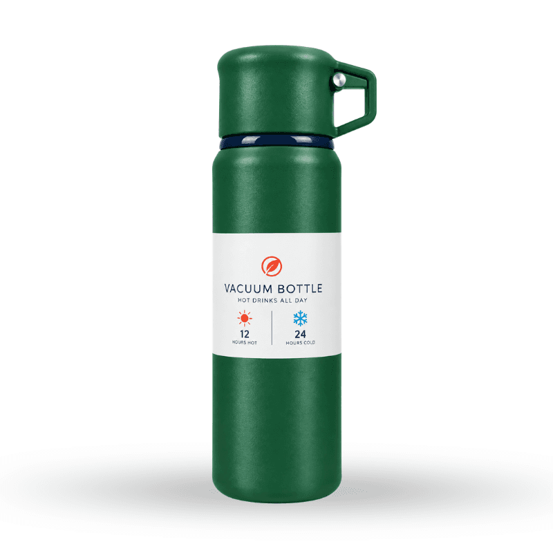 Insulated bottle with carrying strap