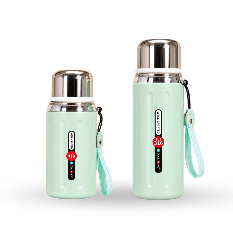 Roman-Style Stainless Steel Vacuum Flask