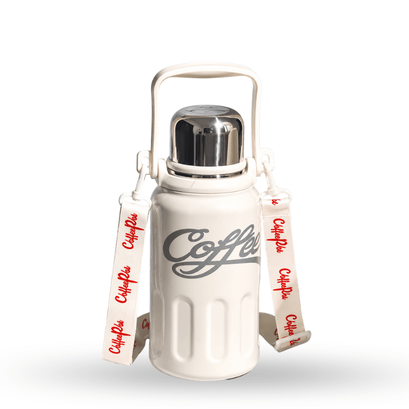 Coca-Cola Style Insulated Bottle with Strap