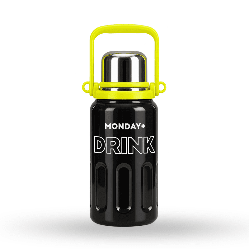 Colorful Handle-Lid Insulated Bottle