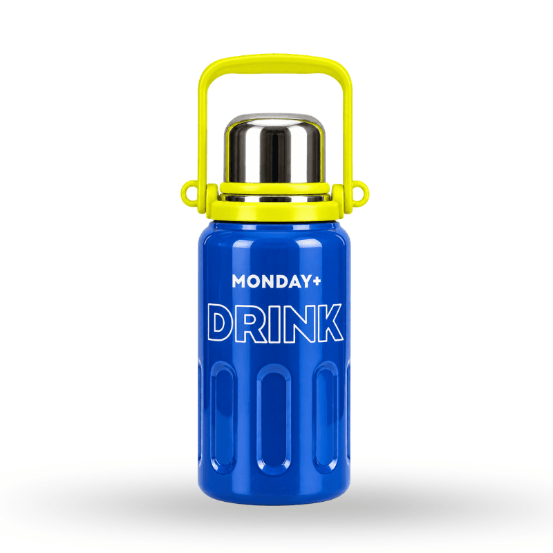 Colorful Handle-Lid Insulated Bottle