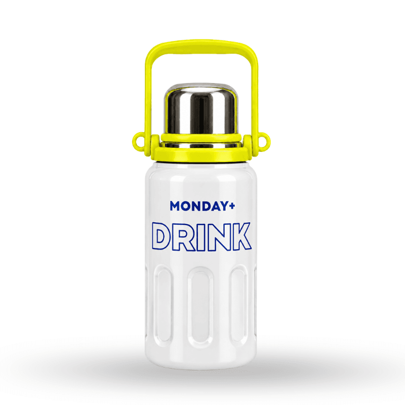 Colorful Handle-Lid Insulated Bottle