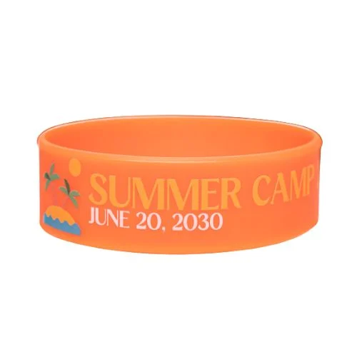 3/4 Inch Full Color Printed Wristbands