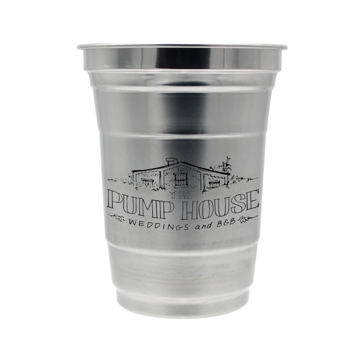 16oz Recycled Aluminum Cup - One Color - Image 5