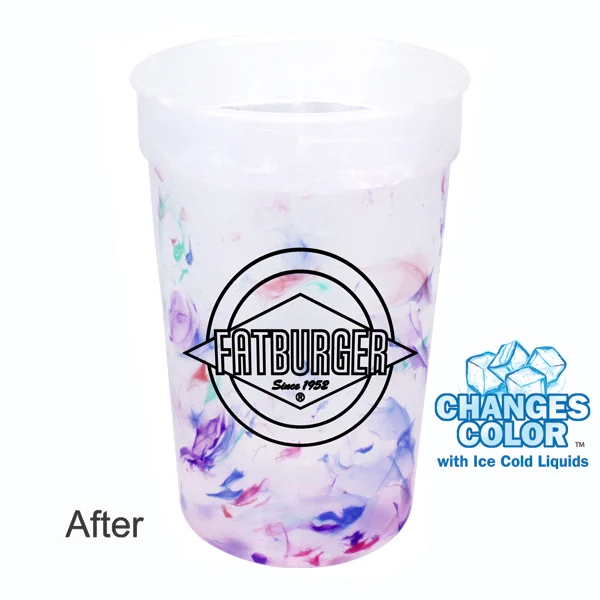 20oz Mood Rainbow Confetti Stadium Cup - Image 2