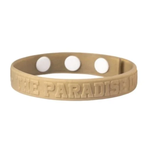 Embossed Silicone Adjustable Wristbands