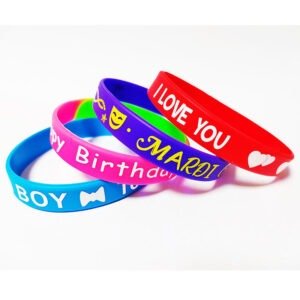 Printed Silicone Wristbands