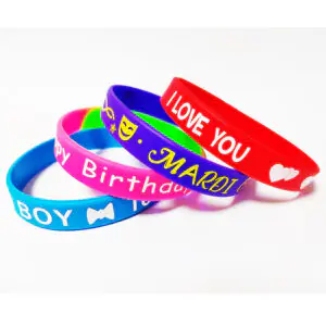 Printed Silicone Wristbands