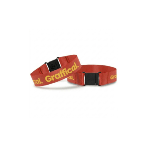 3/4 Inch Custom Breakaway Polyester Wristbands main
