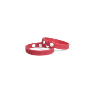 Debossed Silicone Adjustable Wristbands
