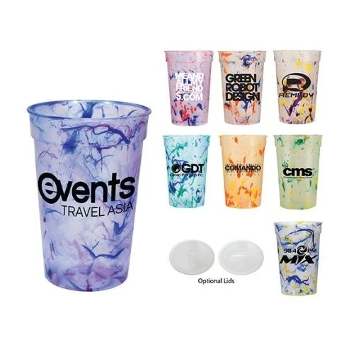 17oz Confetti Stadium Cup