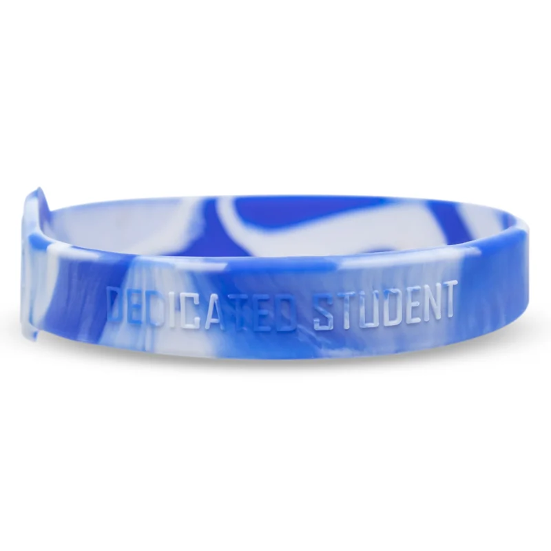 1/2 Inch Embossed Silicone Figured Wristbands - Image 6