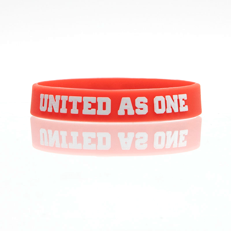 Embossed Silicone Printed Wristbands - Image 6