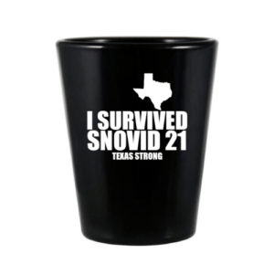 Black Shot Glasses – One Color Imprint