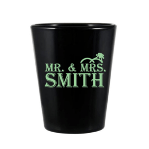 Black Shot Glasses – Full Color Imprint