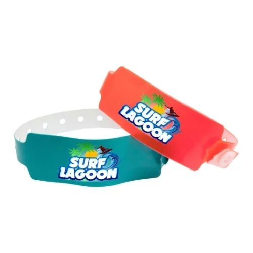 Wide Vinyl Wristbands