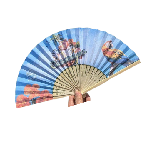 Bamboo Accordion Fan - Image 5