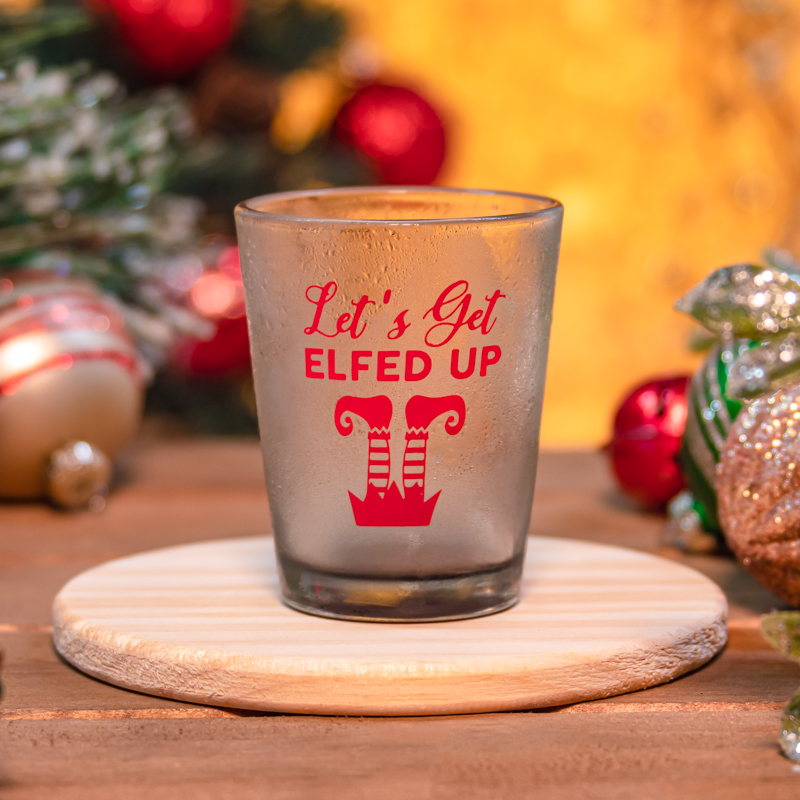 Clear Shot Glasses - Full Color Imprint