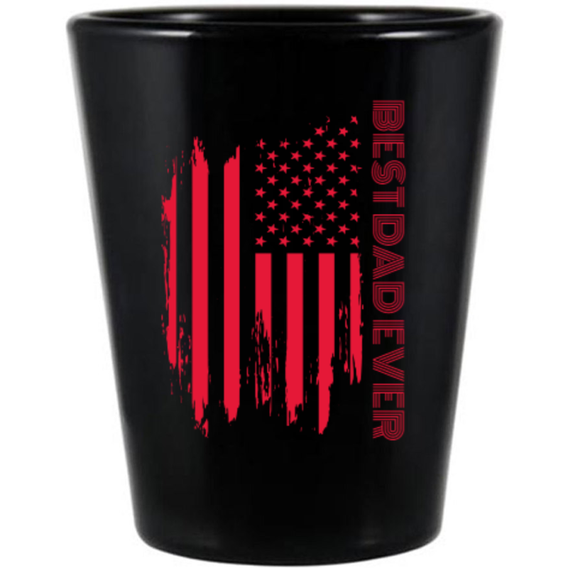 Black Shot Glasses - One Color Imprint
