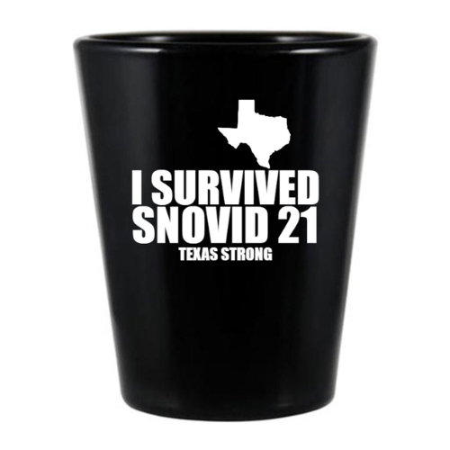 Black Shot Glasses - One Color Imprint